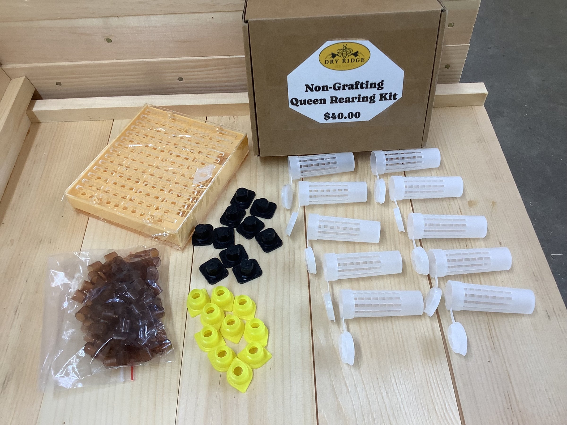 Queen Rearing Flashlight Non-Grafting Queen Rearing Kit | Dry Ridge Bee Supply